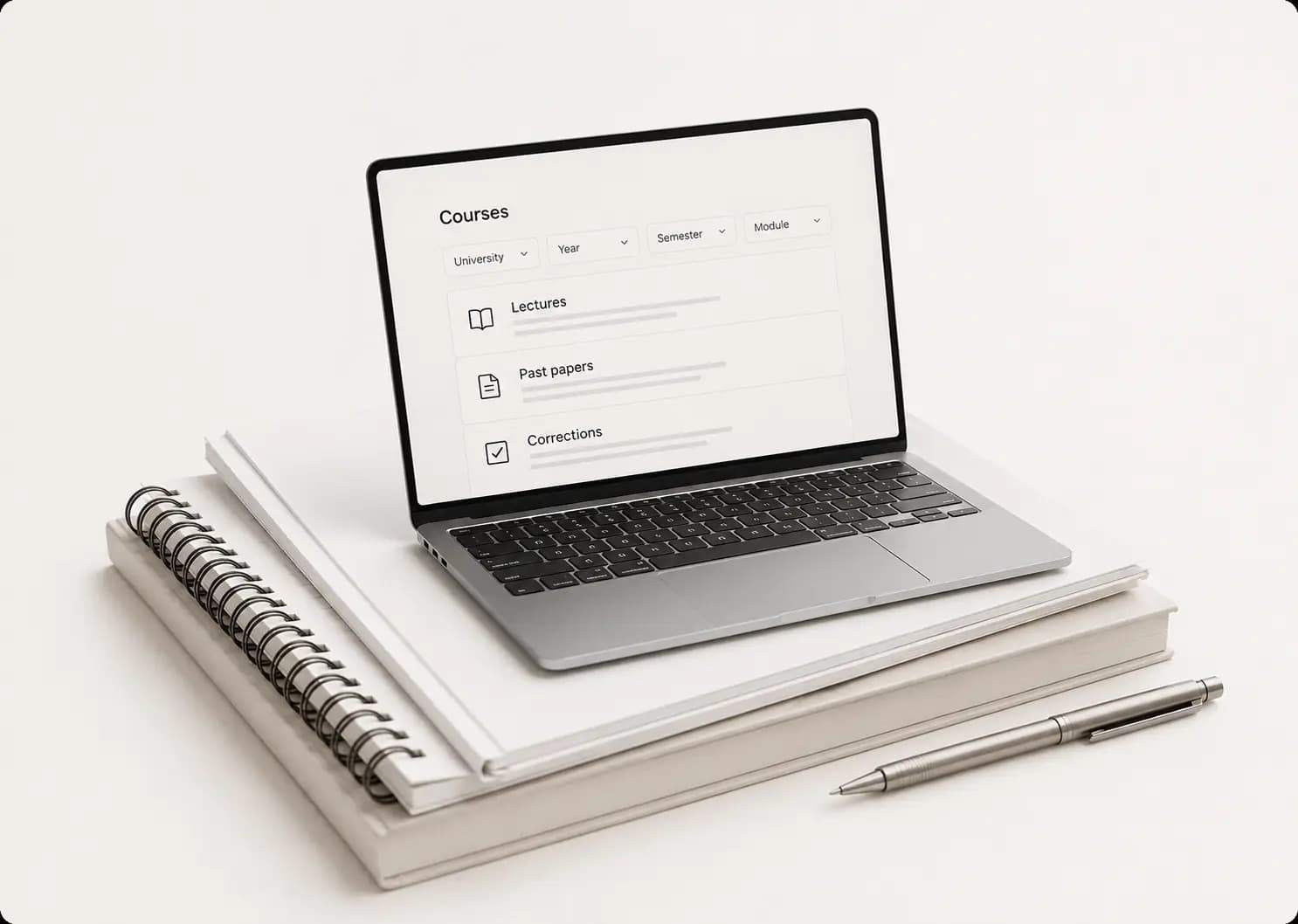 Course library by university